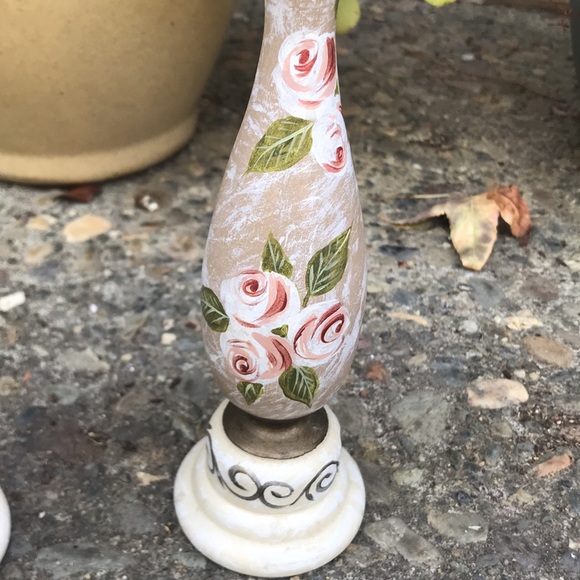 Vintage Anita Rosenberg hand painted candle holder - Picture 4 of 5